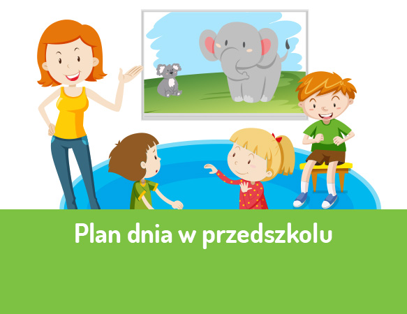 Plan dnia w przedszkolu