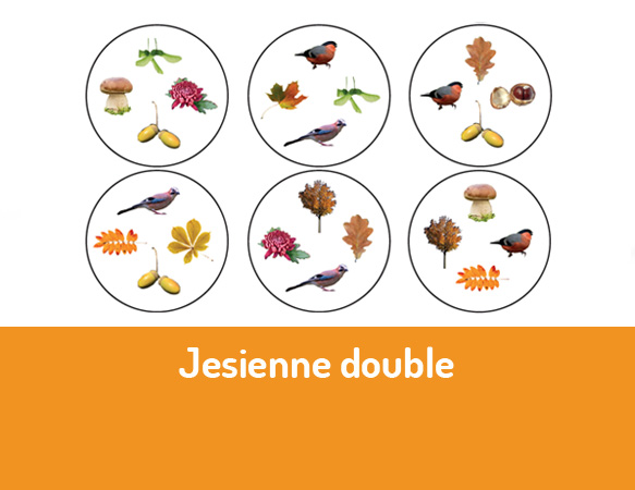 Jesienne dobble - studnia