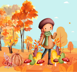 Jesienne skarby w ogródku