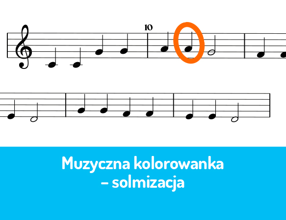 Muzyczna kolorowanka – solmizacja