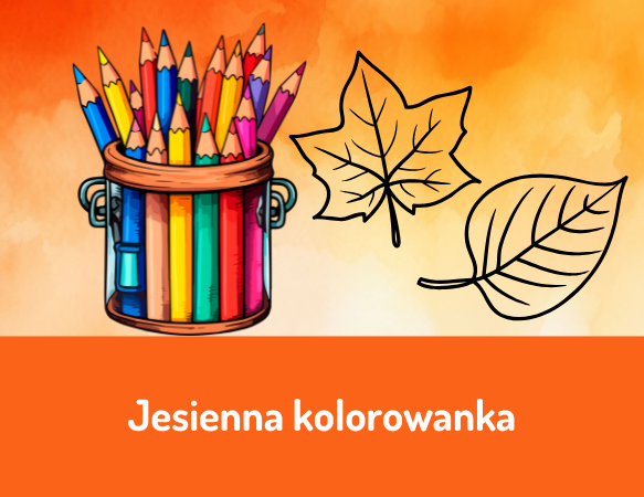 Jesienna kolorowanka
