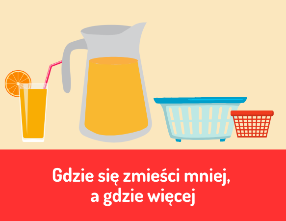Gdzie się zmieści mniej, a gdzie więcej