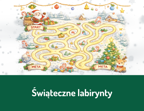 Świąteczne labirynty