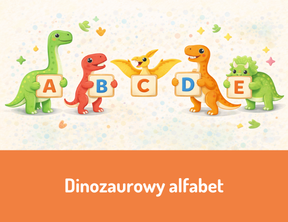 Dinozaurowy alfabet