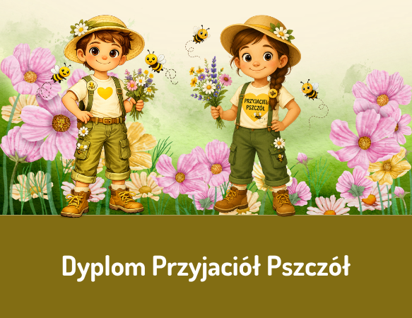 Dyplom Przyjaciół Pszczół