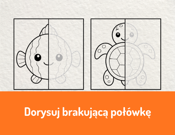 Dorysuj brakującą połówkę