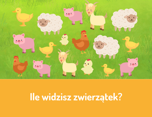 Ile widzisz zwierzątek?