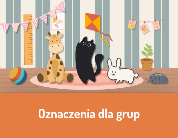 Oznaczenia dla grup