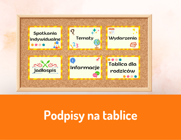 Podpisy na tablice