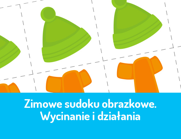 Zimowe sudoku obrazkowe