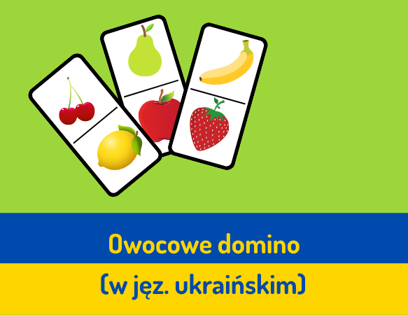Owocowe domino - wersja ukraińska