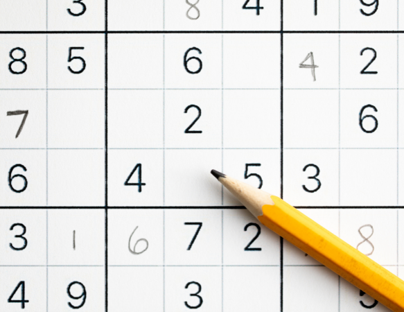 Sudoku – logiczna łamigłówka do zadań specjalnych