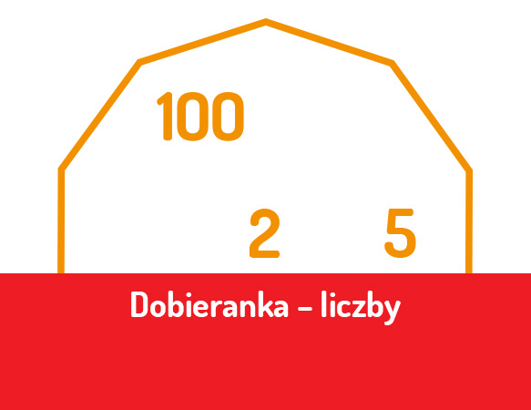Liczby - gra "dobieranka"