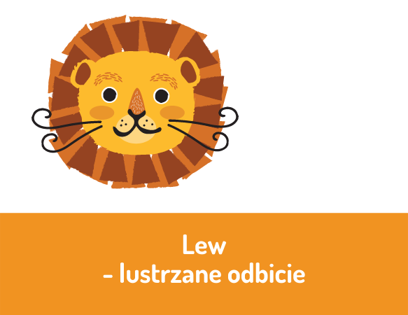 Lew – odbicie lustrzane