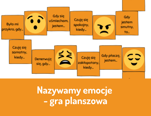 Nazywamy emocje – gra planszowa