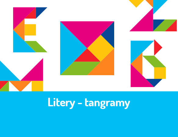 Litery - tangramy